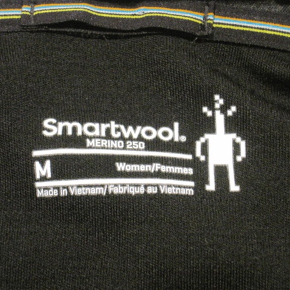 Smart Wool Merino 250 Crossover Neck Top - Picture 7 of 11
